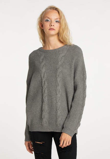 myMo ROCKS Damski Sweter Dziany