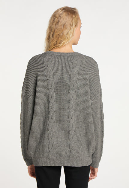 myMo ROCKS Damski Sweter Dziany