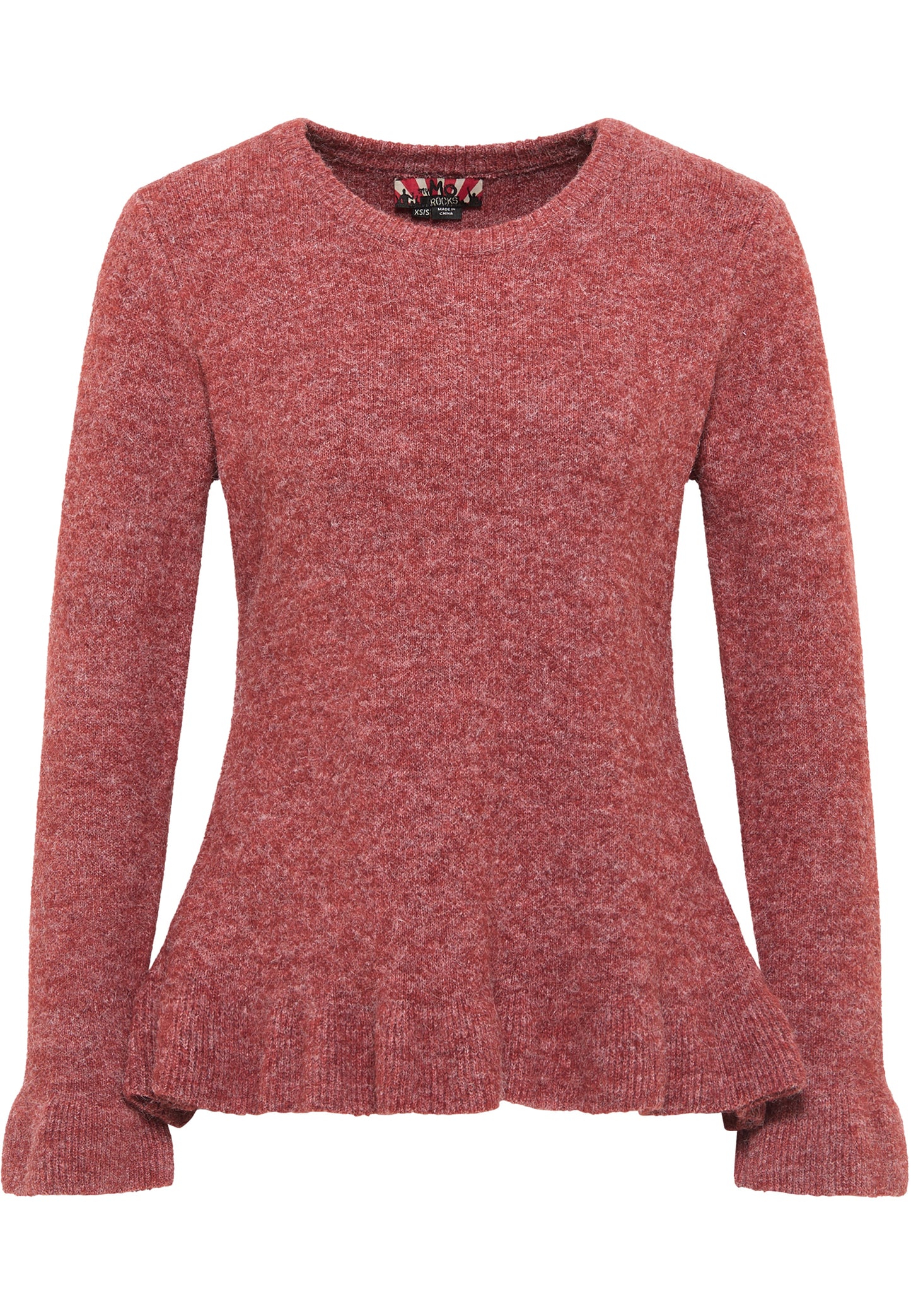 myMo ROCKS damski sweter dzianinowy