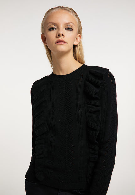 myMo ROCKS Damski Sweter Dziany
