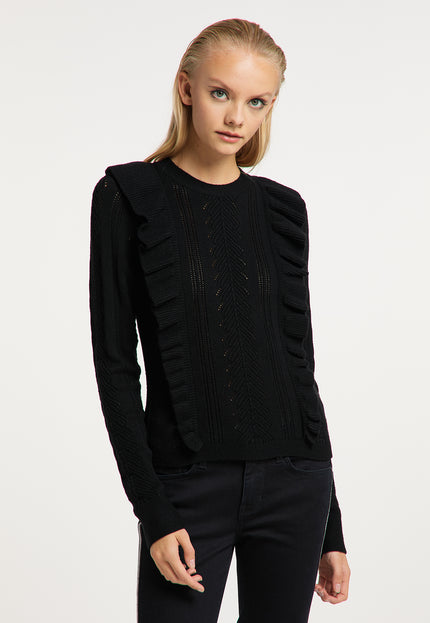 myMo ROCKS Damski Sweter Dziany
