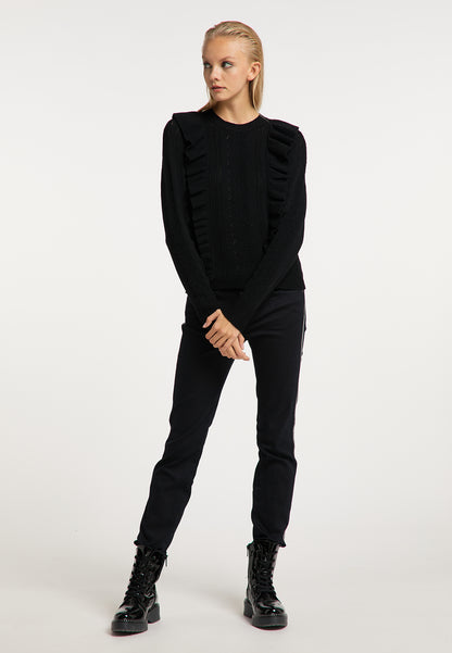 myMo ROCKS damski sweter dzianinowy