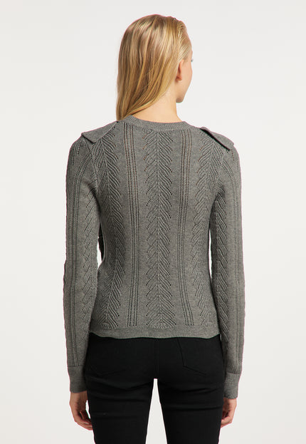 myMo ROCKS Damski Sweter Dziany