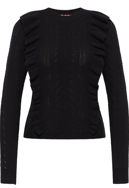 myMo ROCKS Damski Sweter Dziany
