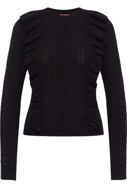 myMo ROCKS damski sweter dzianinowy