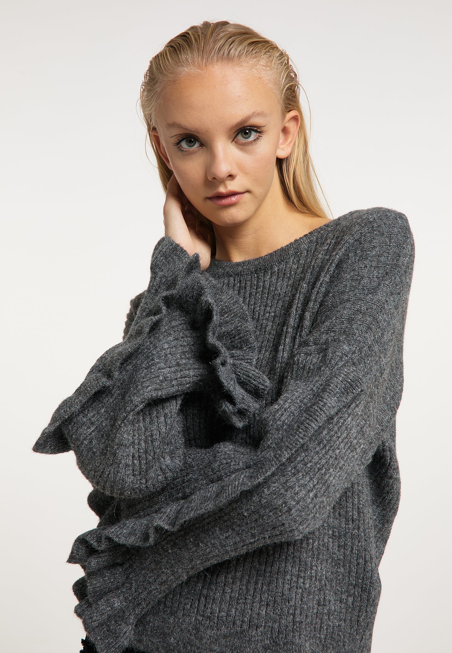 myMo ROCKS damski sweter dzianinowy