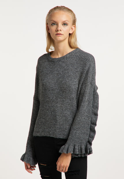 myMo ROCKS Damen Strickpullover
