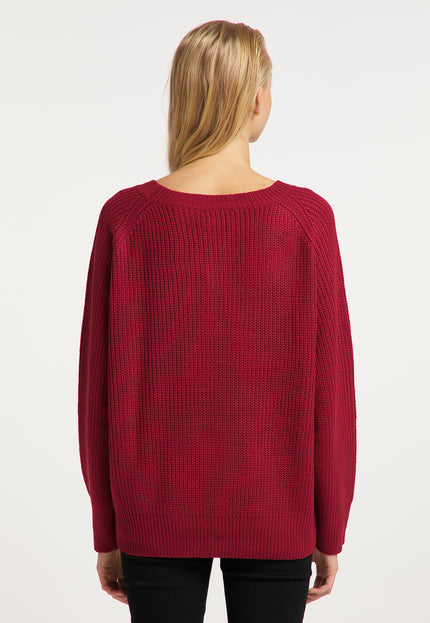 myMo ROCKS Damski Sweter Dzianinowy