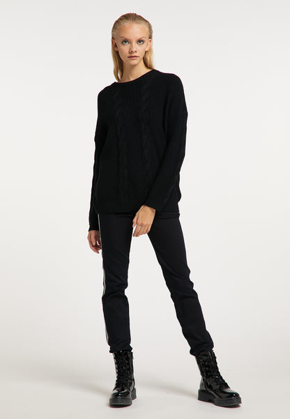 myMo ROCKS damski sweter dzianinowy