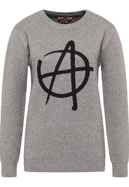 myMo ROCKS Damski Sweter Dziany