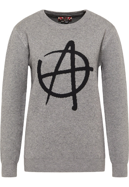 myMo ROCKS damski sweter dzianinowy