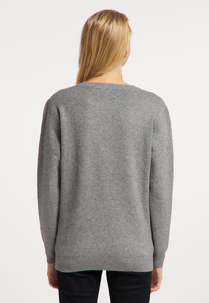 myMo ROCKS Damski Sweter Dziany