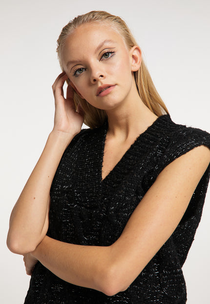 myMo ROCKS Women's Knitted Sweater Vest