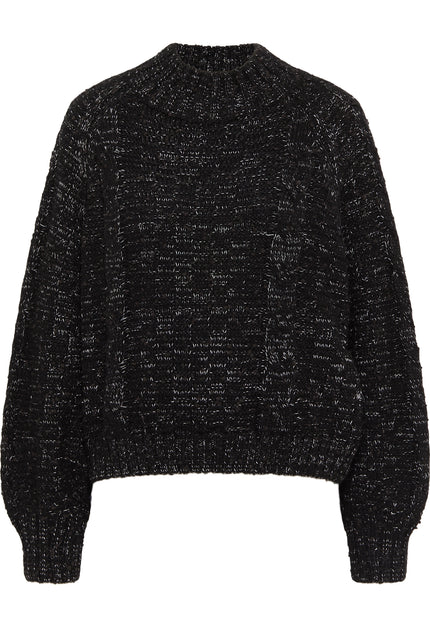 myMo ROCKS Damski Sweter Dzianinowy