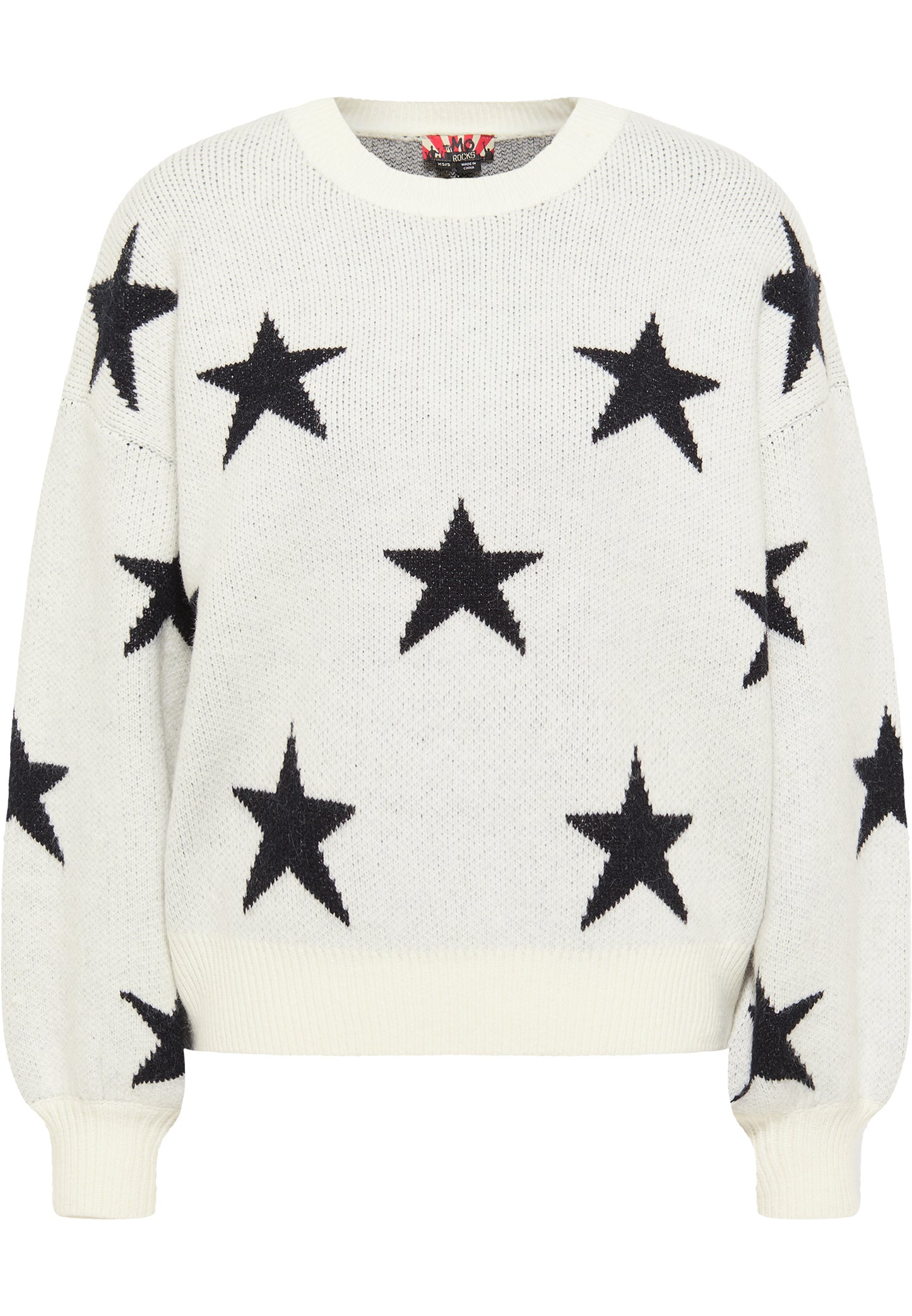 myMo ROCKS damski sweter dzianinowy