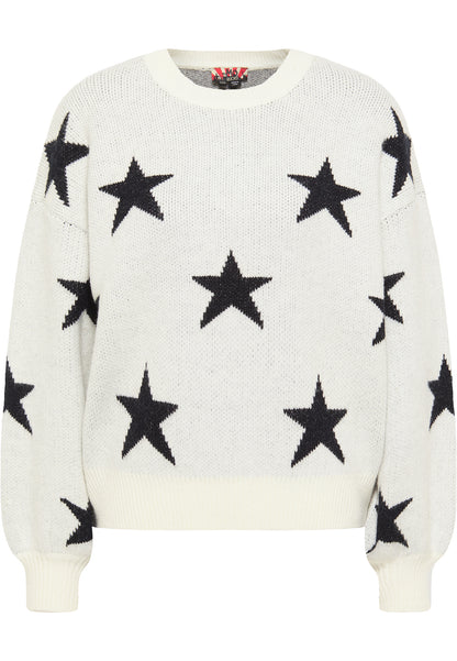 myMo ROCKS damski sweter dzianinowy