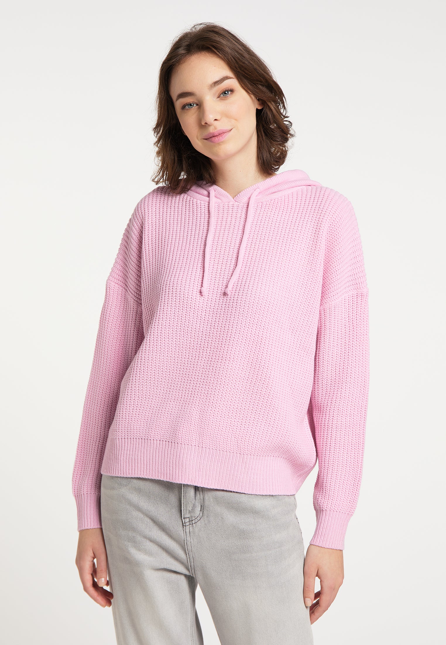 myMo Women's Knitted Hoodie