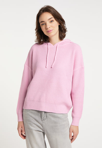 myMo Women's Knitted Hoodie