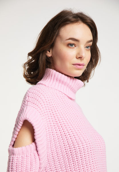 myMo Damen Rollkragenpullover