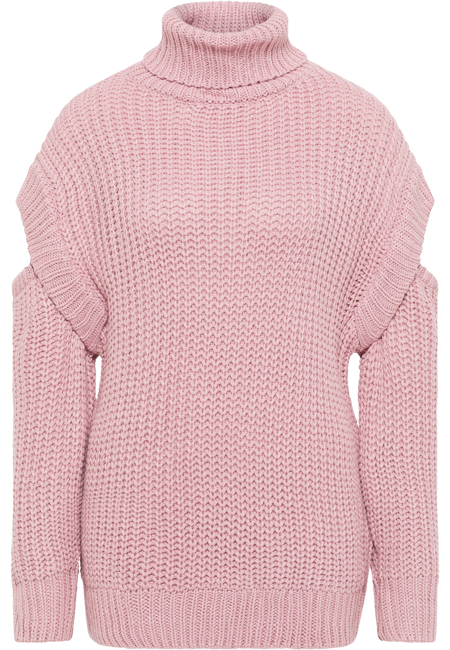 myMo Damen Rollkragenpullover