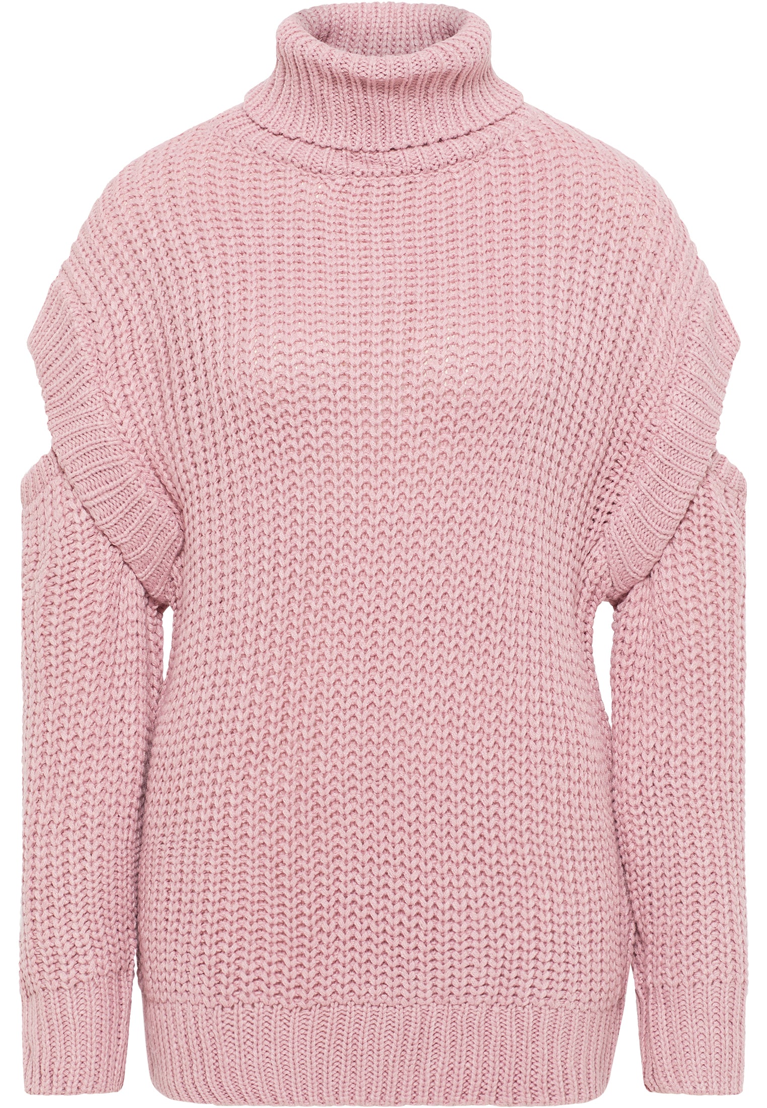 myMo Damen Rollkragenpullover