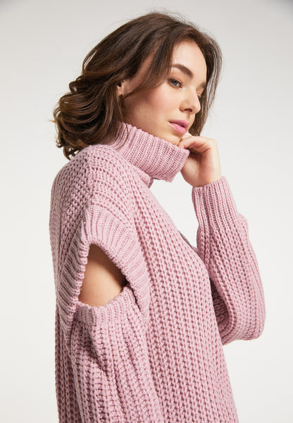 myMo Damen Rollkragenpullover