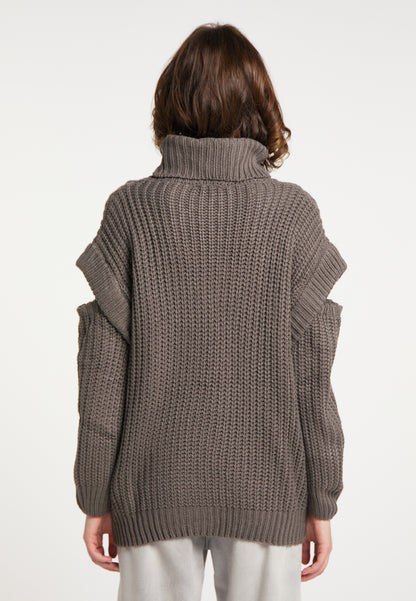 myMo Damen Rollkragenpullover