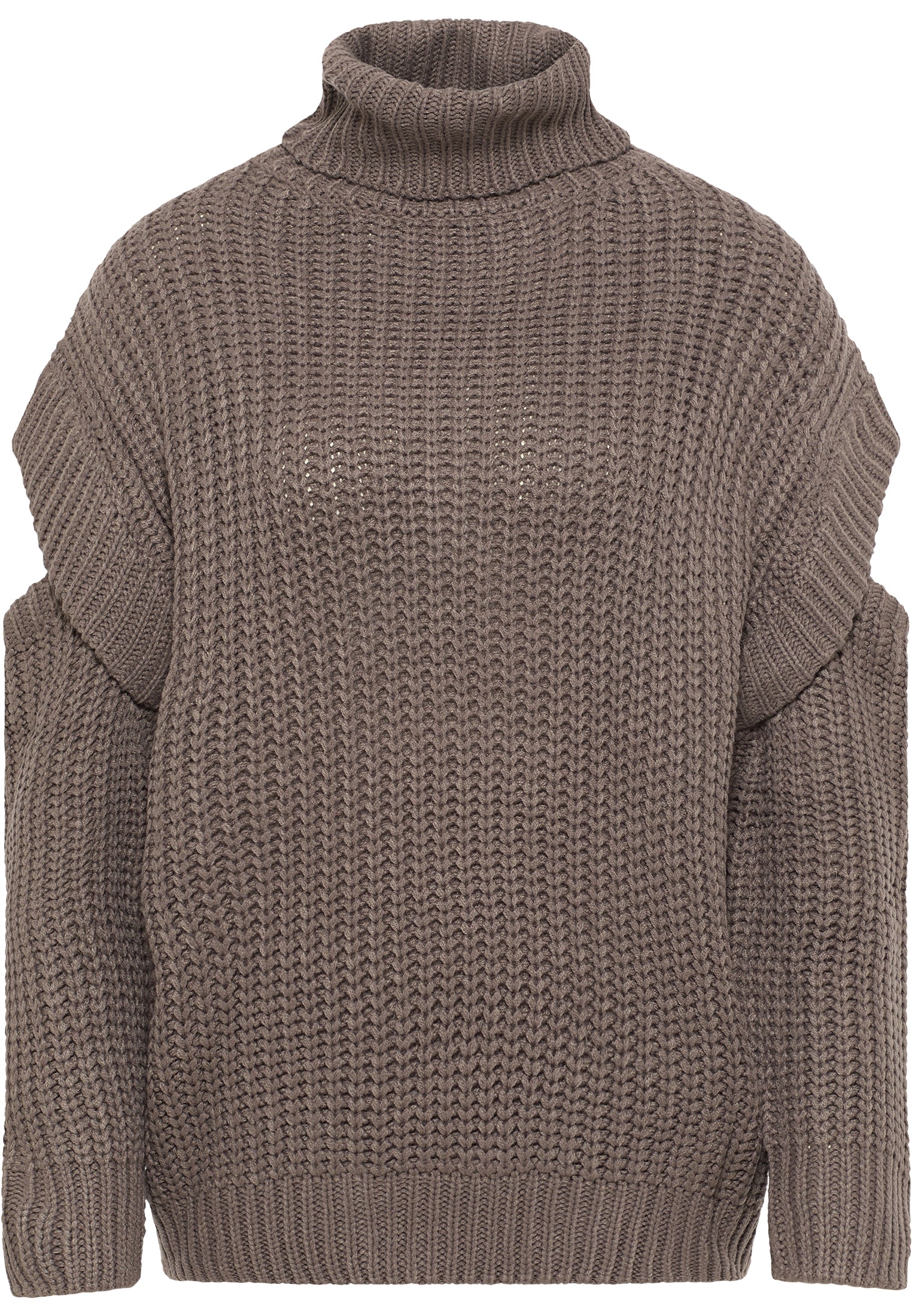 myMo Damen Rollkragenpullover