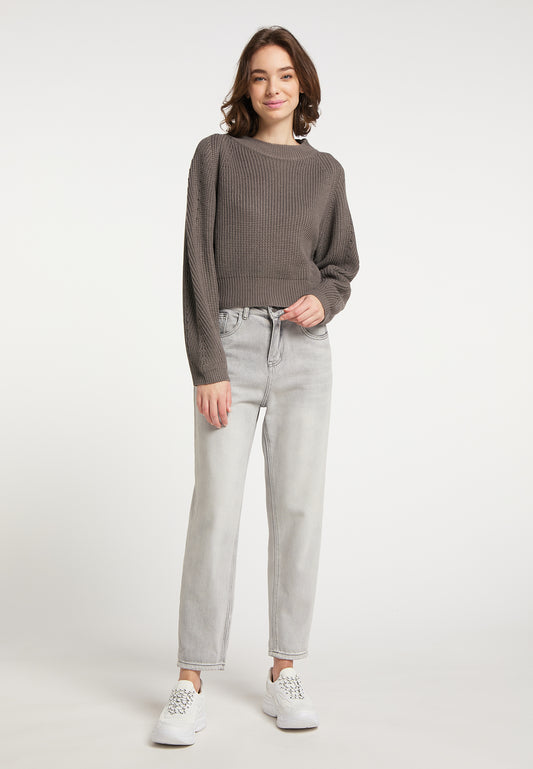 myMo damski sweter dzianinowy