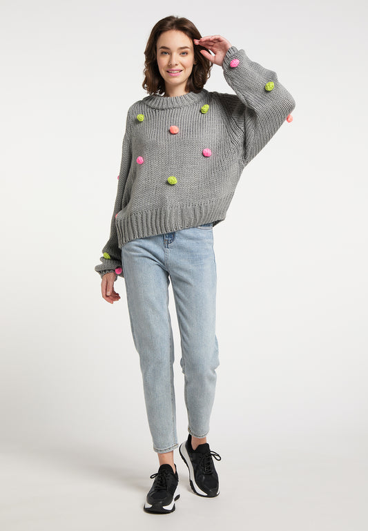 myMo damski sweter dzianinowy