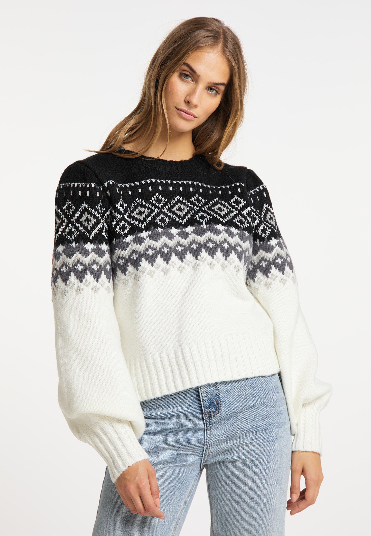 myMo Women's Knitted Sweater