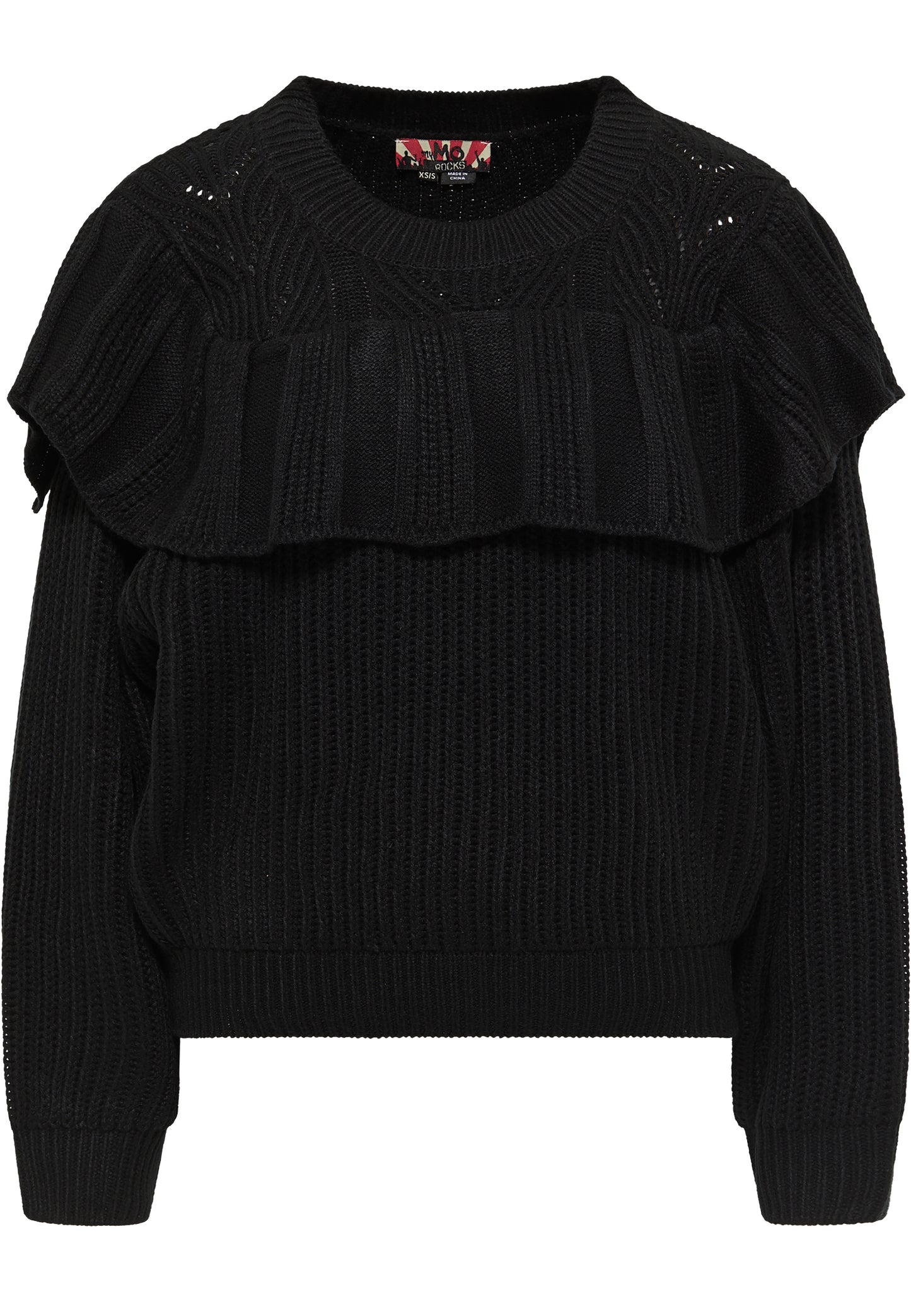 myMo ROCKS damski sweter dzianinowy