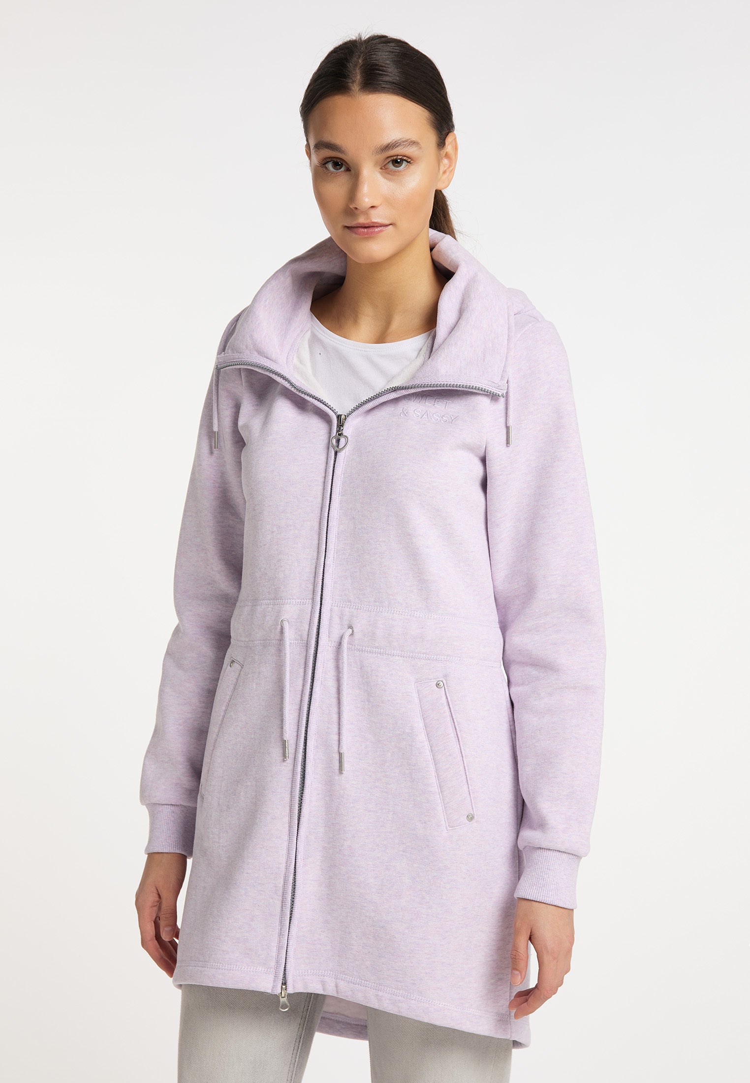 myMo Damen Sweatjacke