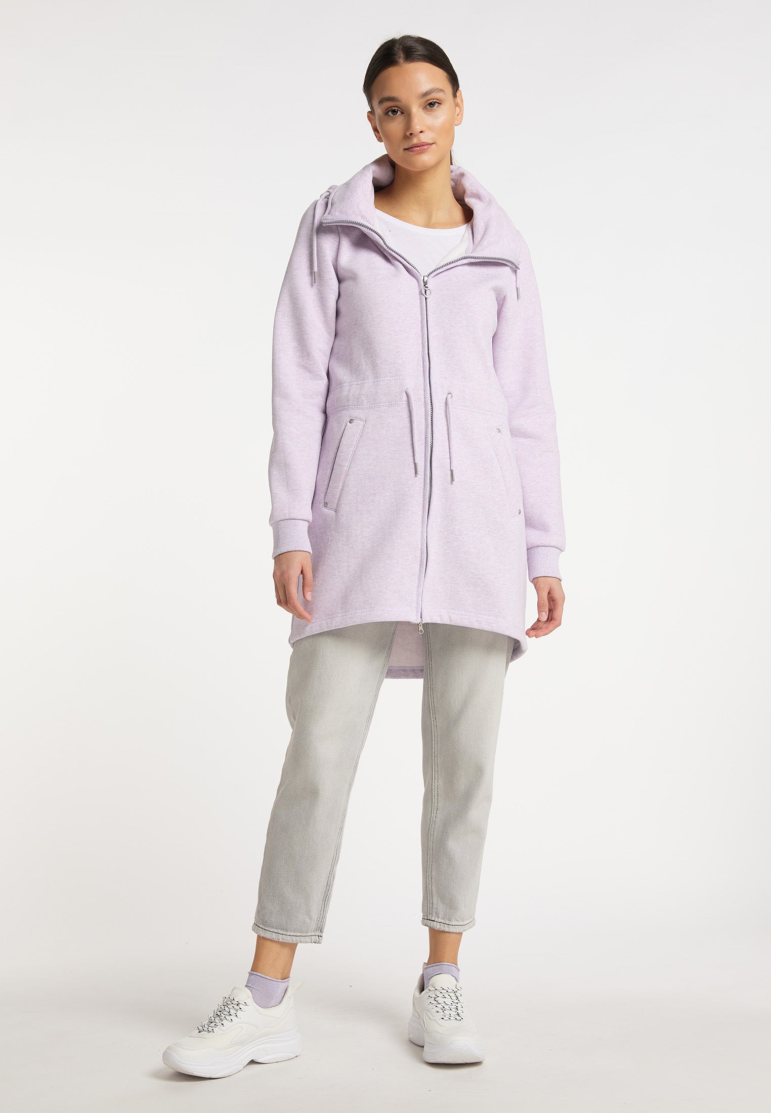 myMo Damen Sweatjacke