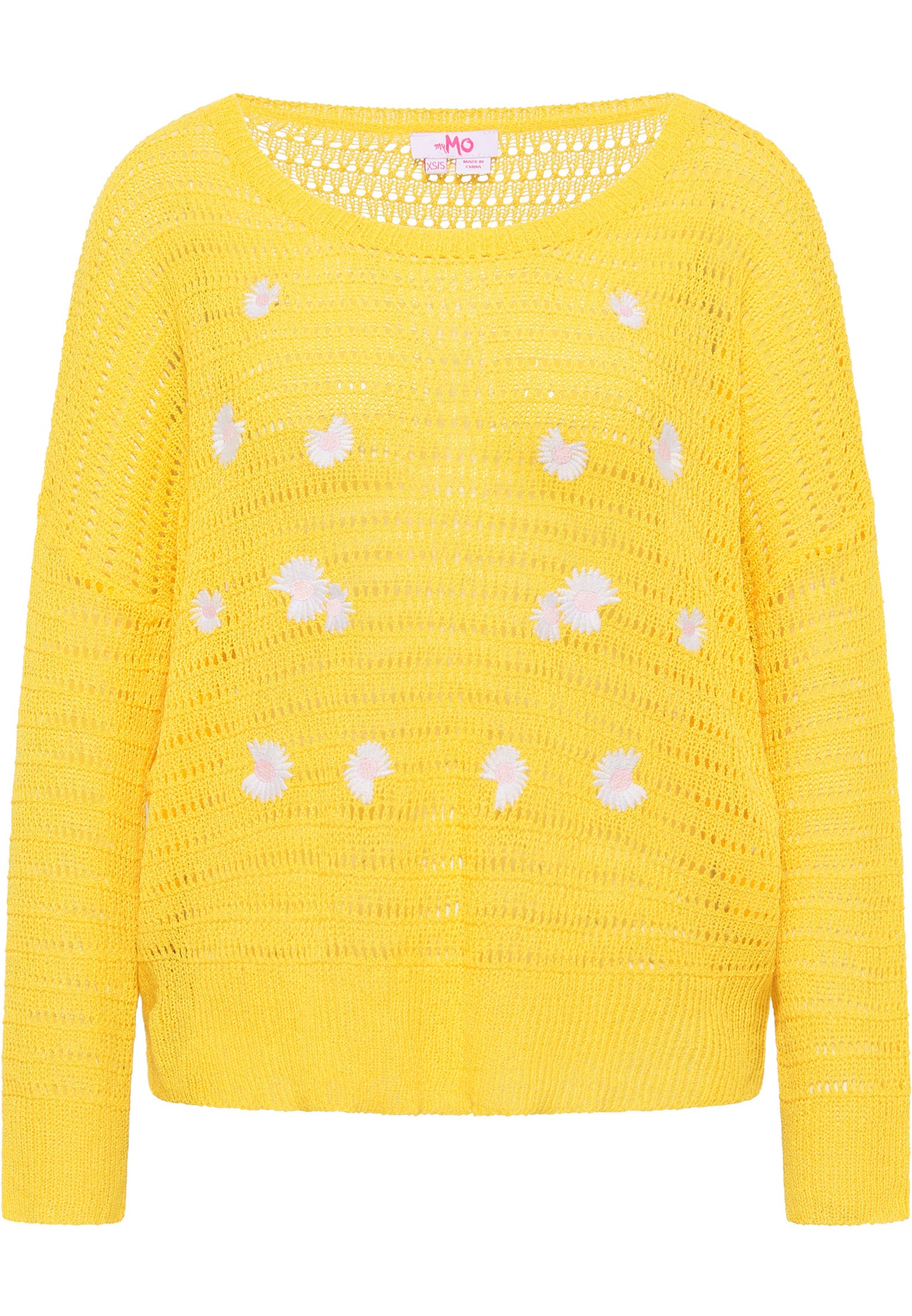 myMo Damen Strickpullover