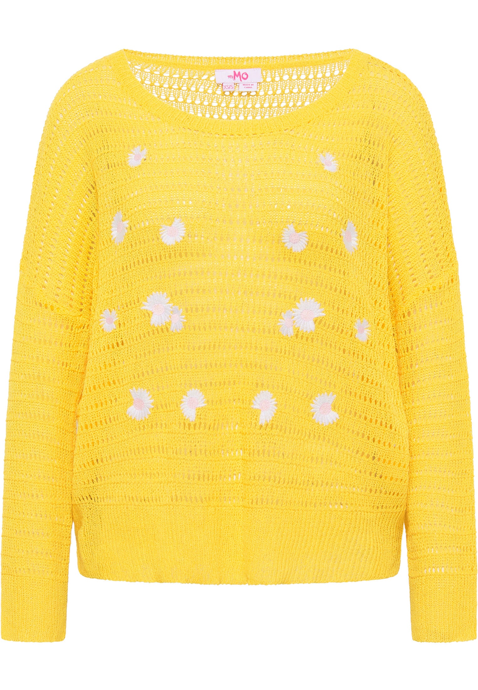 myMo Damen Strickpullover