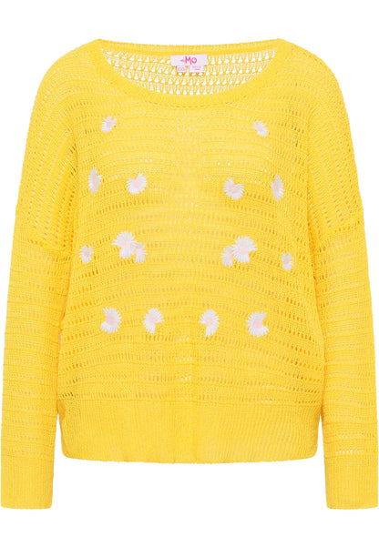 myMo Damen Strickpullover