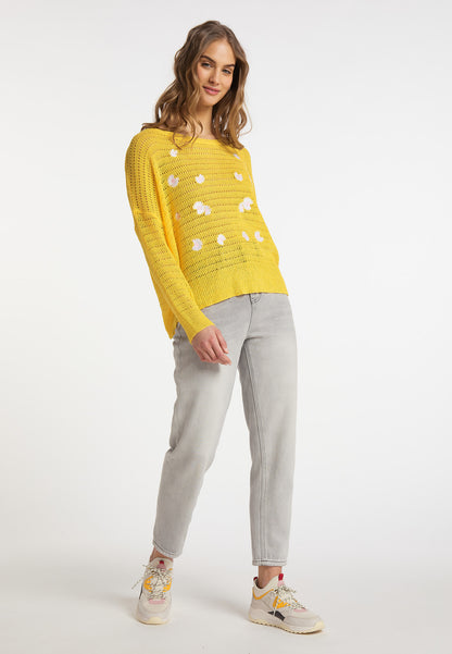 myMo Damen Strickpullover
