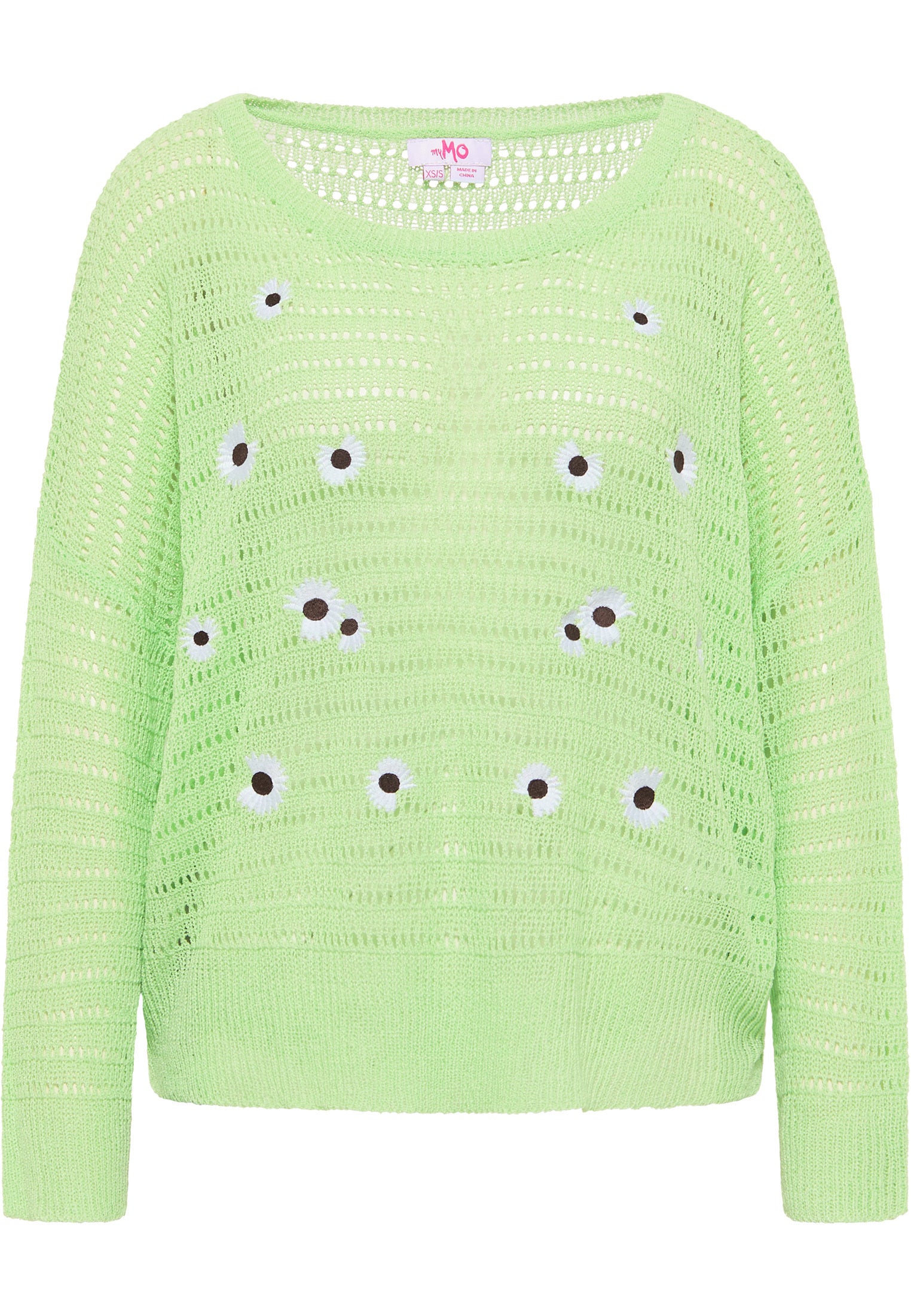 myMo Damen Strickpullover
