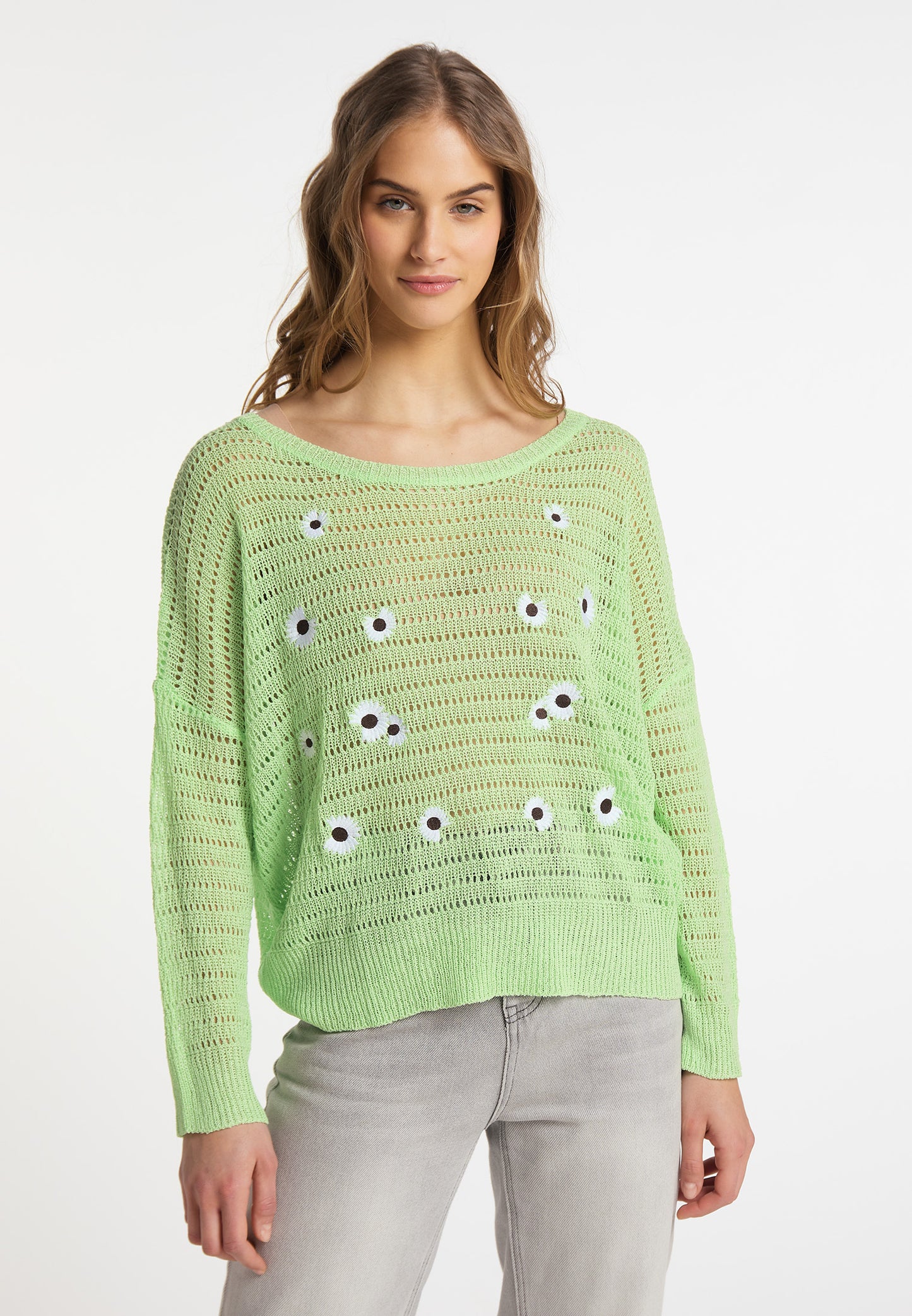 myMo Damen Strickpullover
