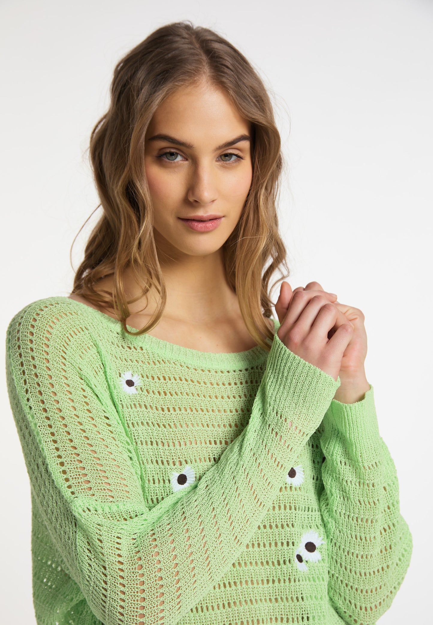 myMo Damen Strickpullover