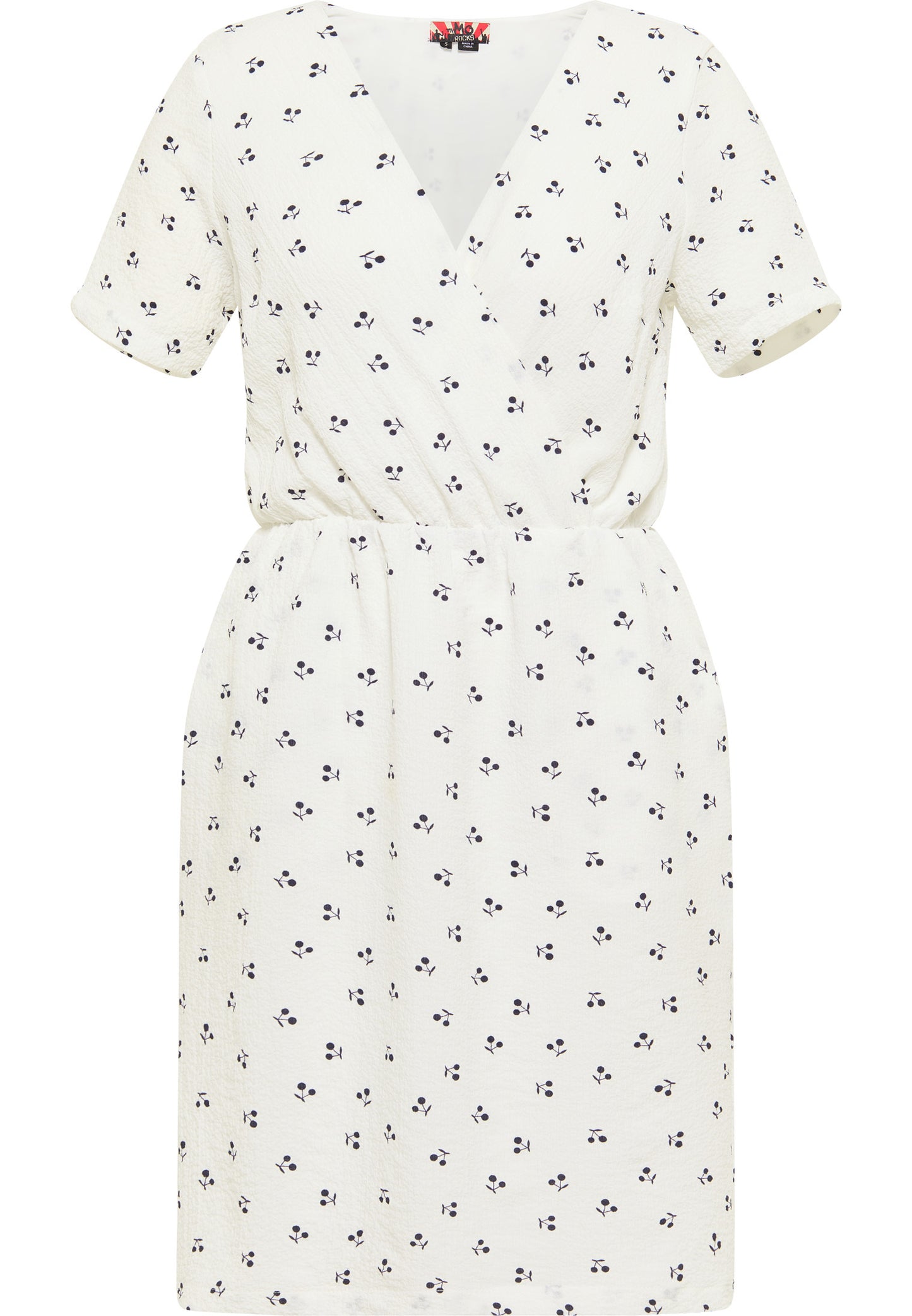 myMo ROCKS Damen Kirschenmuster Kleid
