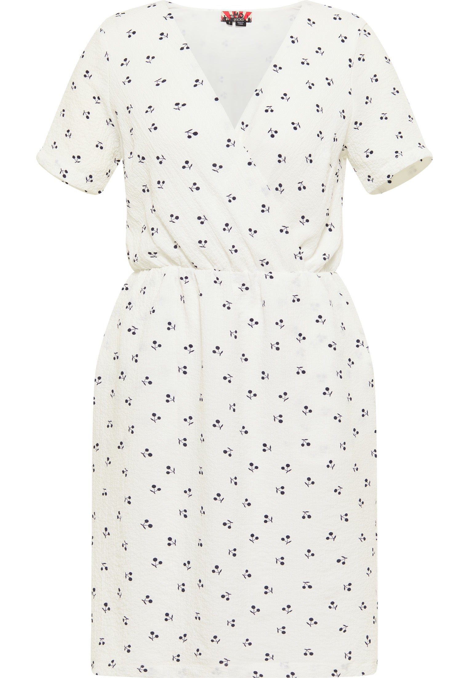 myMo ROCKS Damen Kirschenmuster Kleid