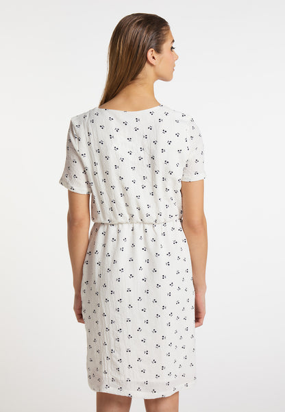 myMo ROCKS Damen Kirschenmuster Kleid