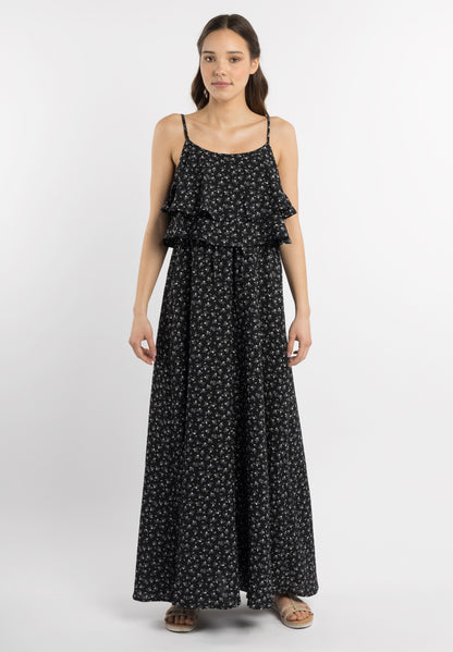 myMo Damen Maxi Kleid