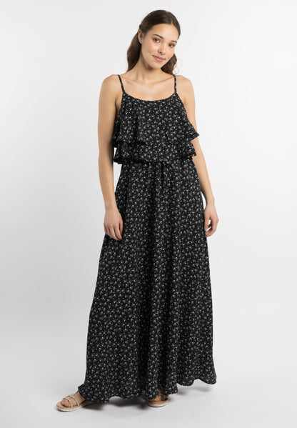 myMo Damen Maxi Kleid