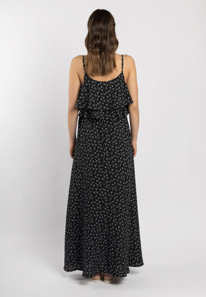 myMo Damen Maxi Kleid