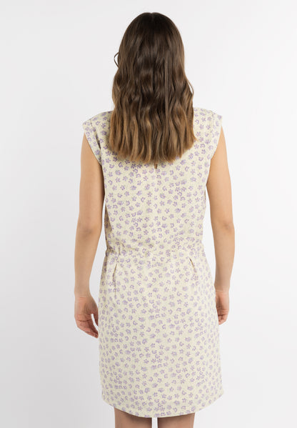 myMo Damen Kleid mit Blumenmuster