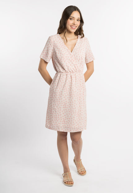 myMo Kobieca Kleid z Kwiatowym Wzorem
