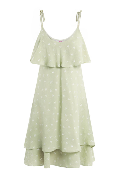 myMo Women's Dress With Flounce